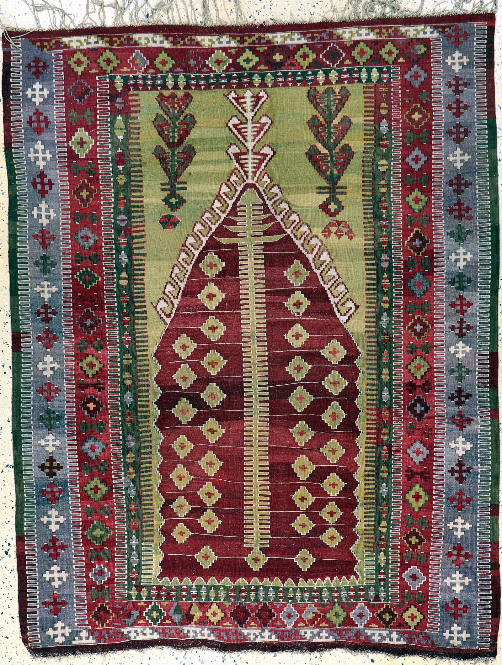 #'Erzurum#' prayer kilim antique, Turkey, 19thcentury (1 of 7)