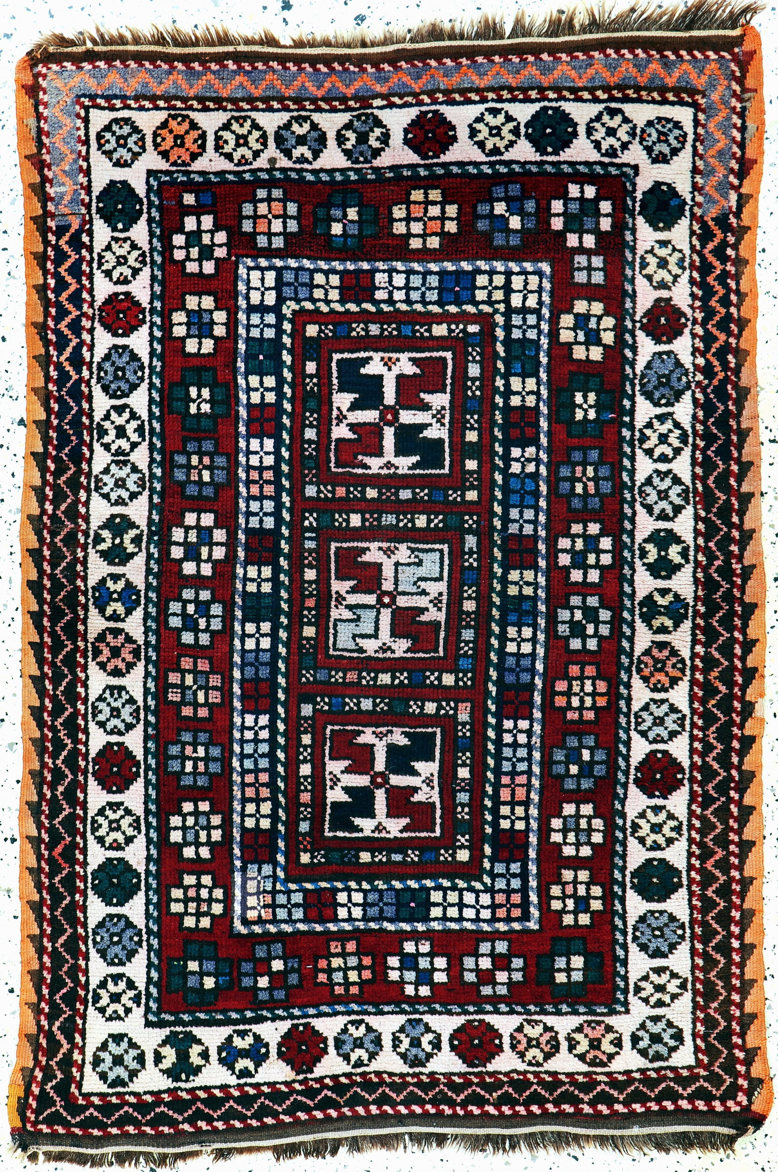 Bergama old, Turkey, early 20th century, wool on wool (1 of 6)