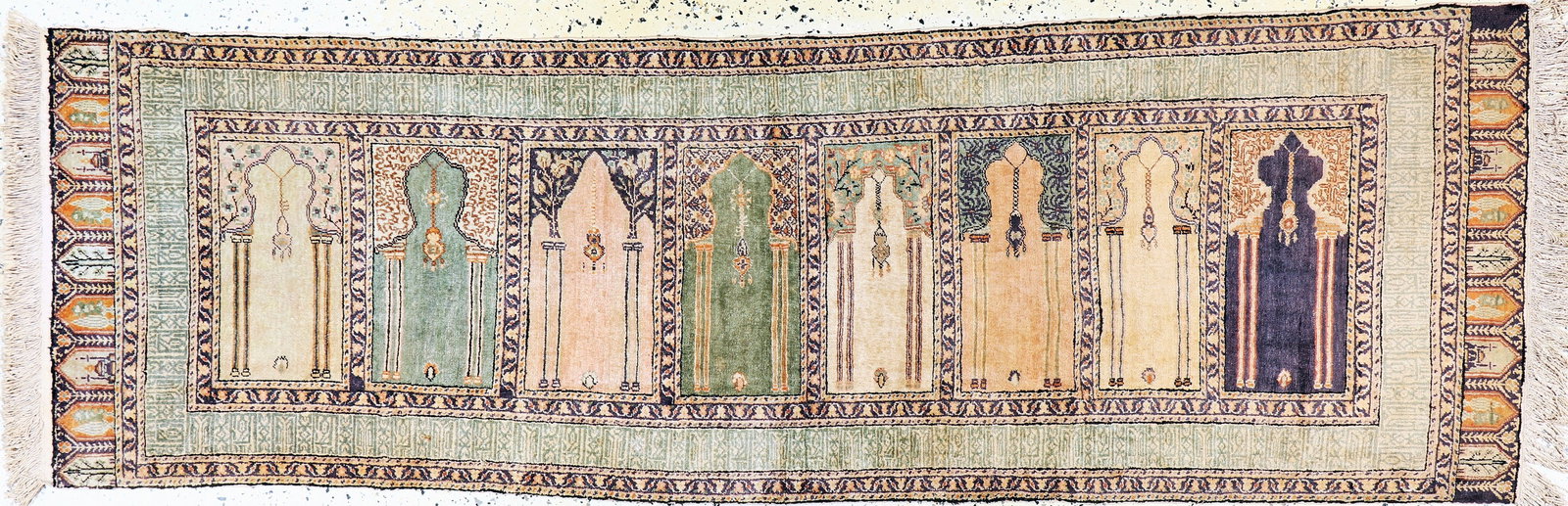 Kayseri#'Saf#'old, Turkey, mid-20th century, mercerized (1 of 5)