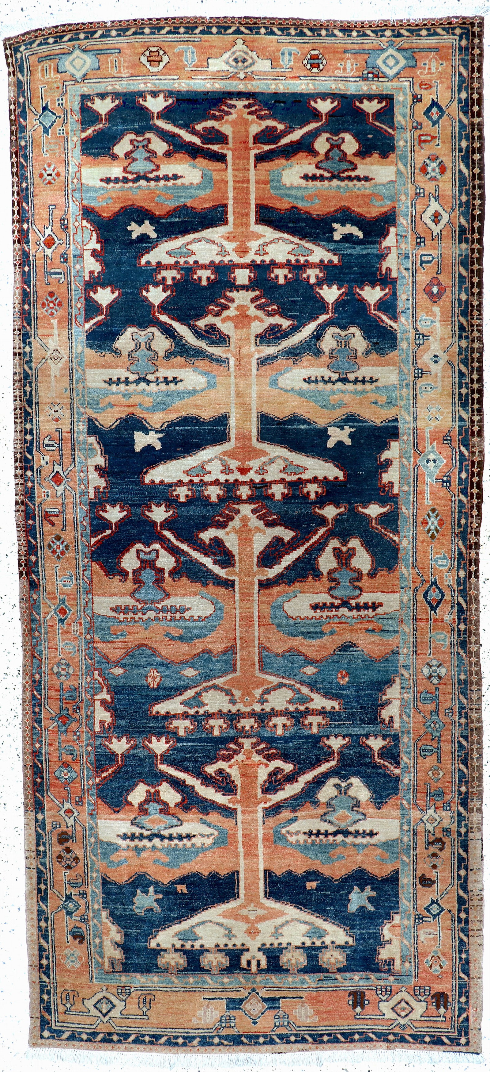 Azeri old, Persia, mid-20th century, wool on cotton (1 of 7)