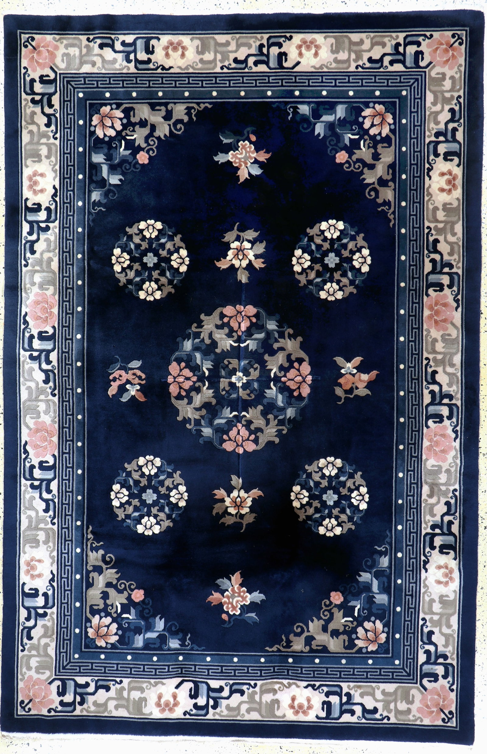 Antique finish, China, late 20th century, woolon cotton (1 of 8)