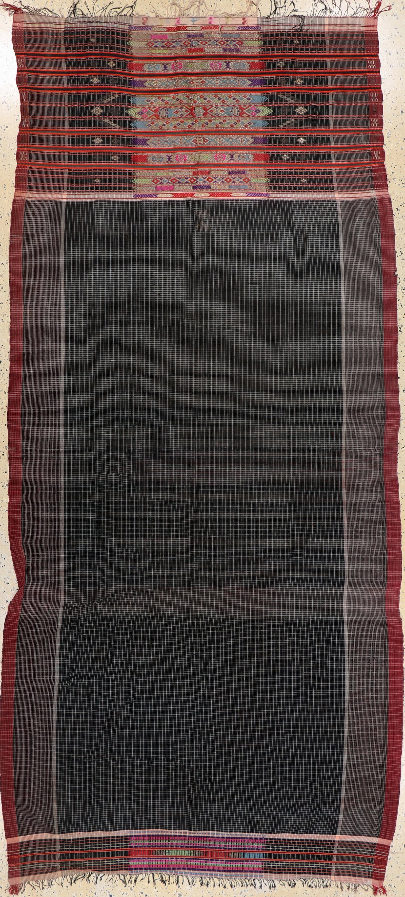 #'Ceremonial cloth#', Burma, early 20th century (1 of 7)