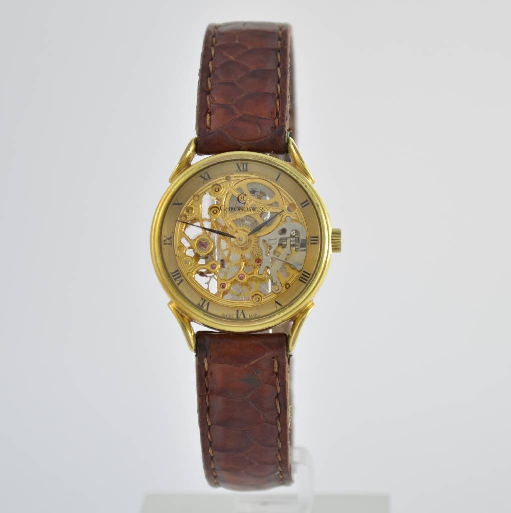 CHRONOSWISS skeletonized lady`s wristwatch