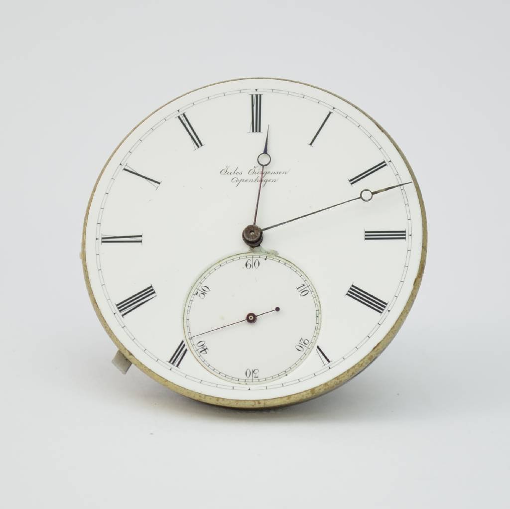 JULES JÜRGENSEN Kopenhagen fine pocket watch movement