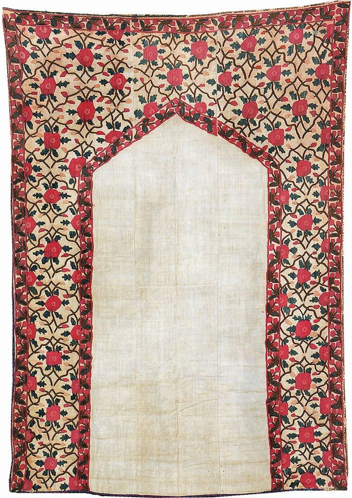 Bochara Suzani "namazlyk" antique, ## Central Asia