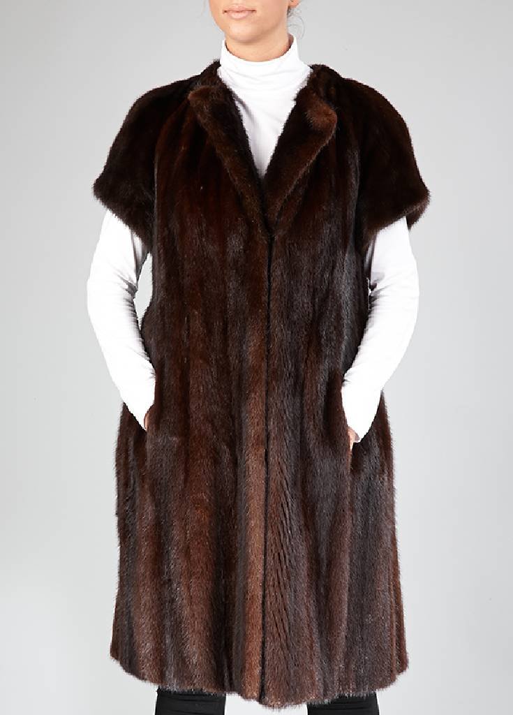 Mink coat, size 38