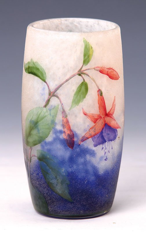 Vase, Daum Nancy, 1910, sign.