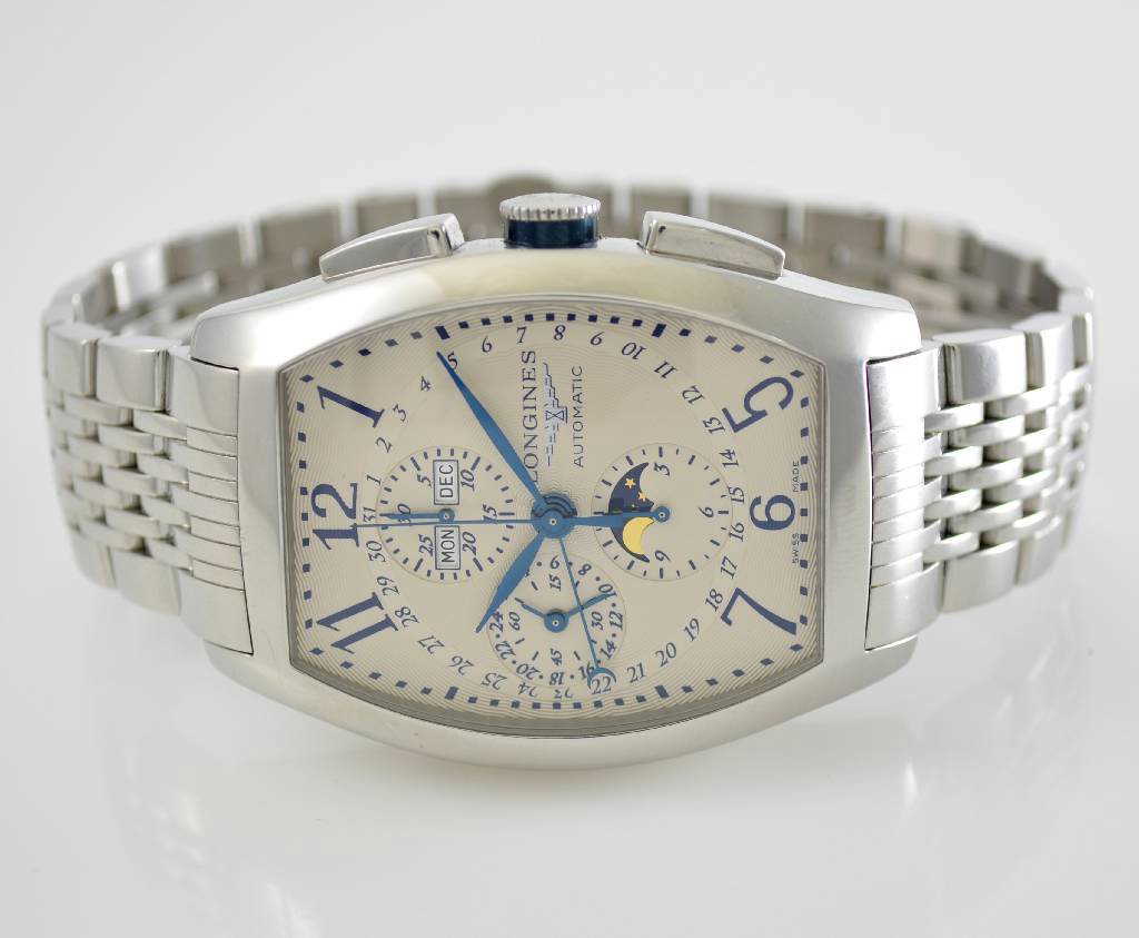 LONGINES Evidenza Moonphase chronograph XL
