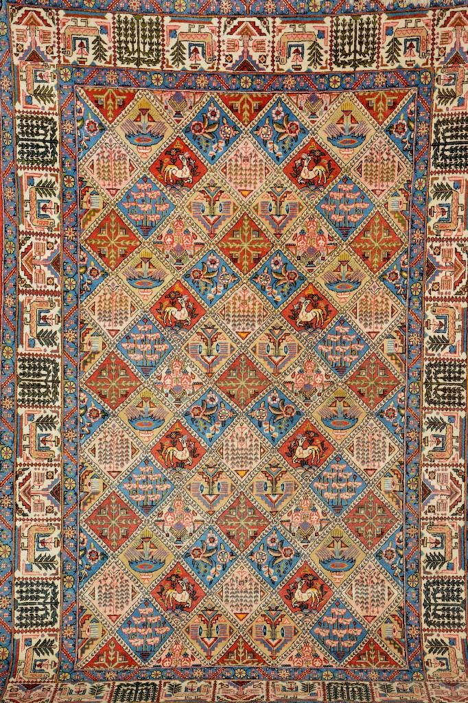 Qum kurk, ## persia, circa 50 years old, wool/cotton, (1 of 1)