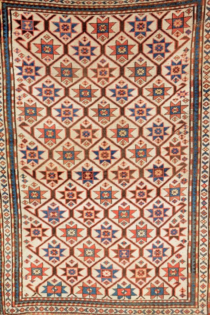 Karabagh, ## caucasus, circa 1890, wool/wool, approx. (1 of 1)