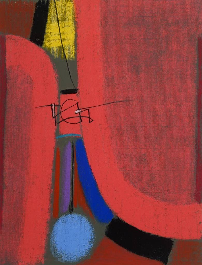 Max Ackermann, 1887-1975, three color screen prints