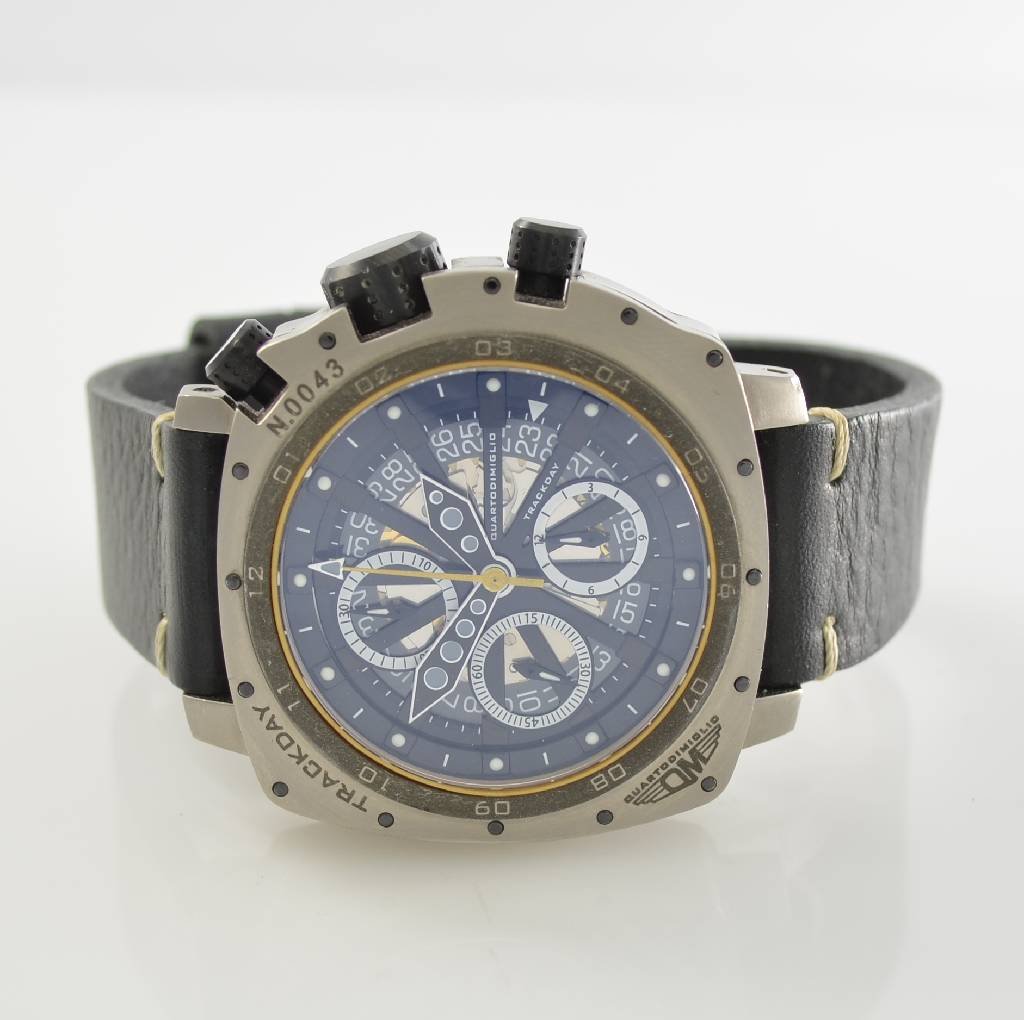 QUARTODIMIGLIO self winding chronograph Trackday (1 of 7)