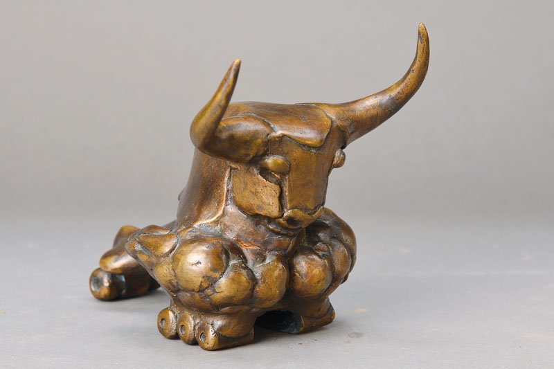 Gernot Rumpf, born 1941 Kaiserslautern, bull, bronze (1 of 1)