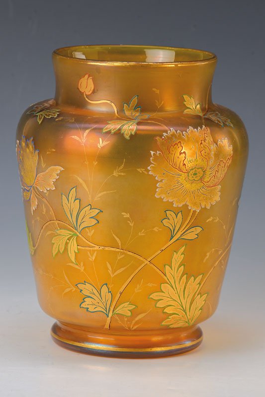 Vase, Fritz Heckert, around 1895-1900