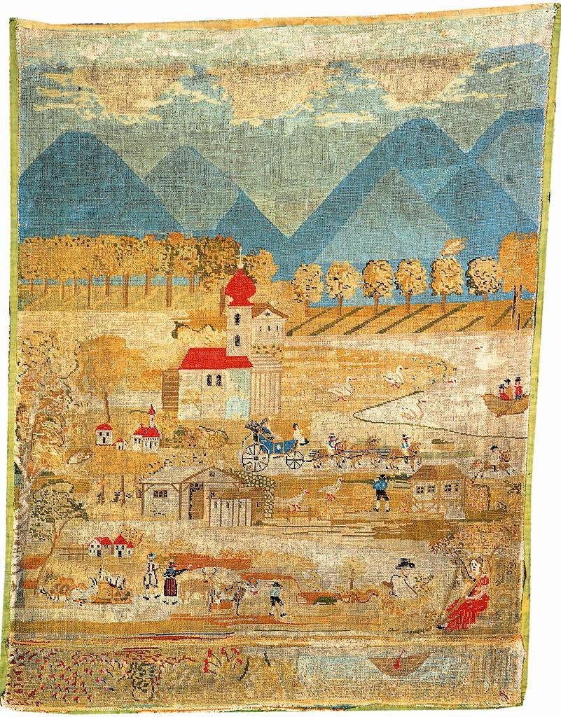 Petit-Point 'Embroidery', France, 19th century (1 of 5)