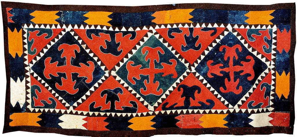 Shyrdak 'Felt-Rug', Kirgizistan Central Asia (1 of 5)