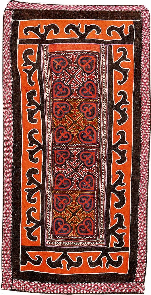 Kirgiz 'Felt-Rug', Kirgizistan Central Asia (1 of 3)