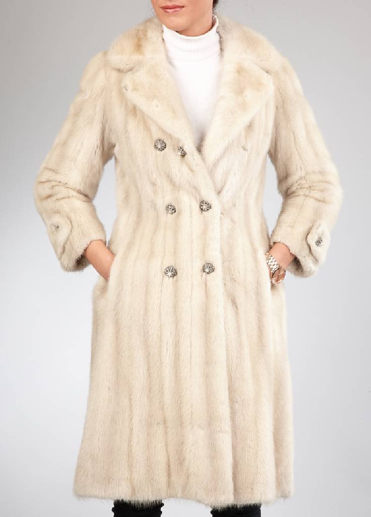 Mink coat, size approx. 36 (1 of 2)