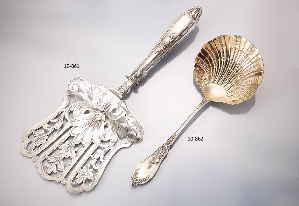 Silver 800 asparagus server, France approx. 1890s (1 of 1)