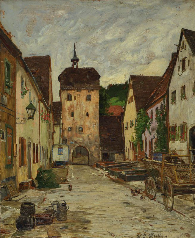 Wilhelm Jakob Hertling, 1849 Katzenelnbogen-1926 Munich