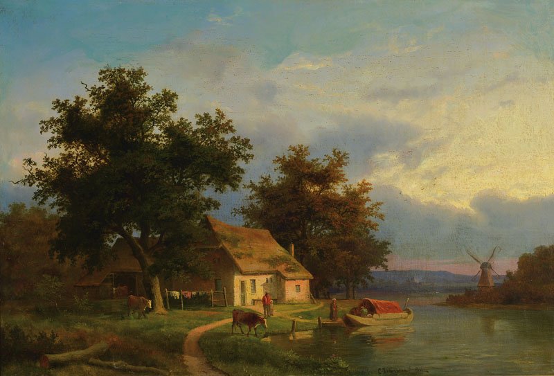 Caesar Bimmermann, 1821 Eupen - 1890 Dusseldorf