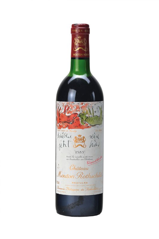1 bottle of 1989 Chateau Mouton Rothschild, Pauillac (1 of 1)