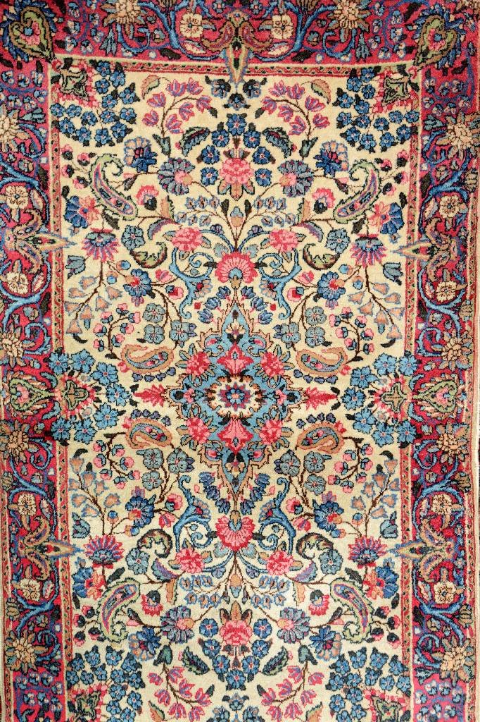 US Kirman Lavar, Persia, circa 1910, wool/cotton, (1 of 1)
