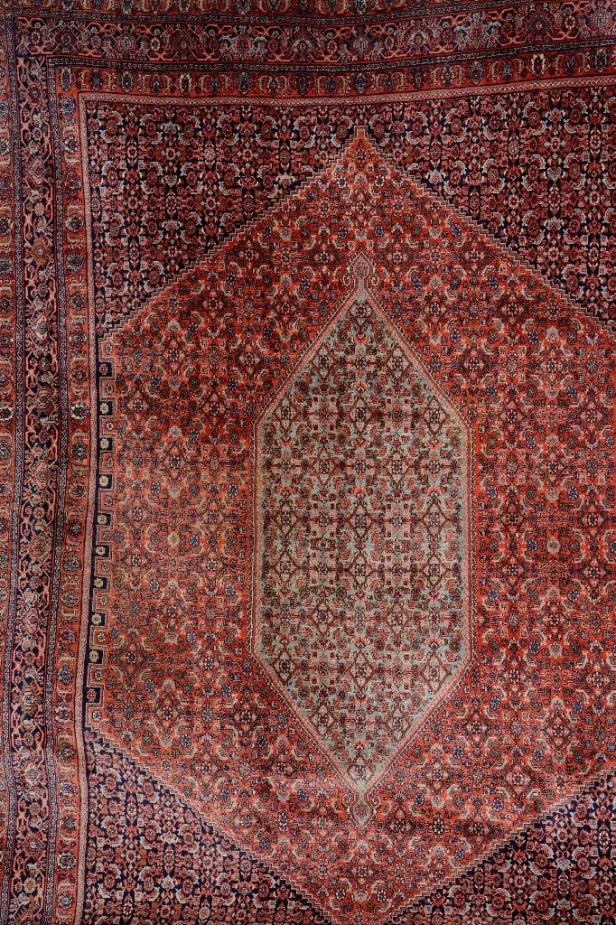 Bijar, Persia, circa 40 years old, wool/cotton, approx (1 of 1)