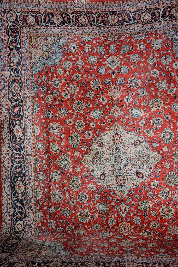 Saruk, Persia, circa 50 years old, wool/cotton, approx (1 of 1)