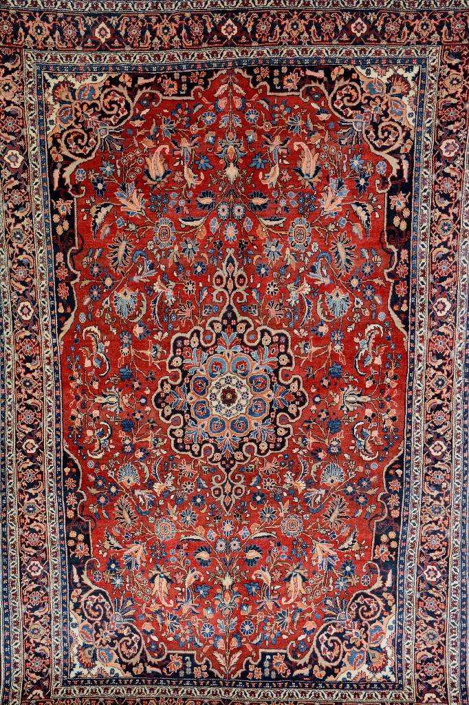 Bijar, Persia, circa 50 years old, wool/cotton, approx (1 of 1)