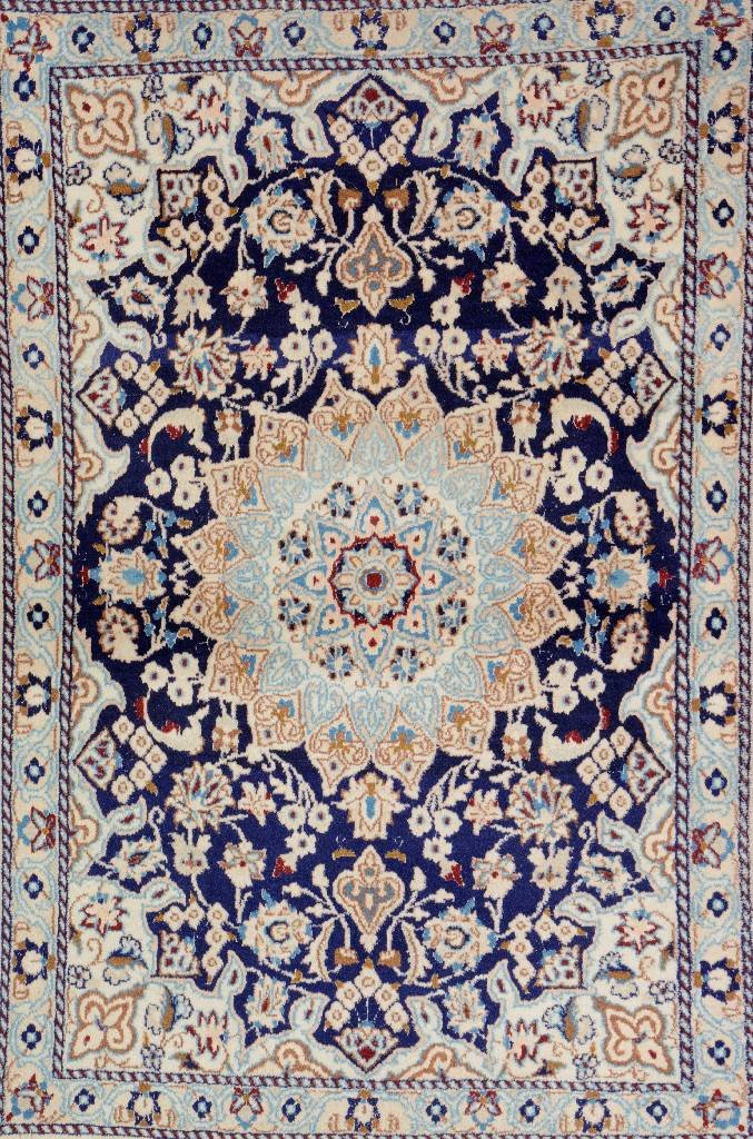 Nain, Persia, circa 20 years old, wool/cotton,approx. (1 of 1)