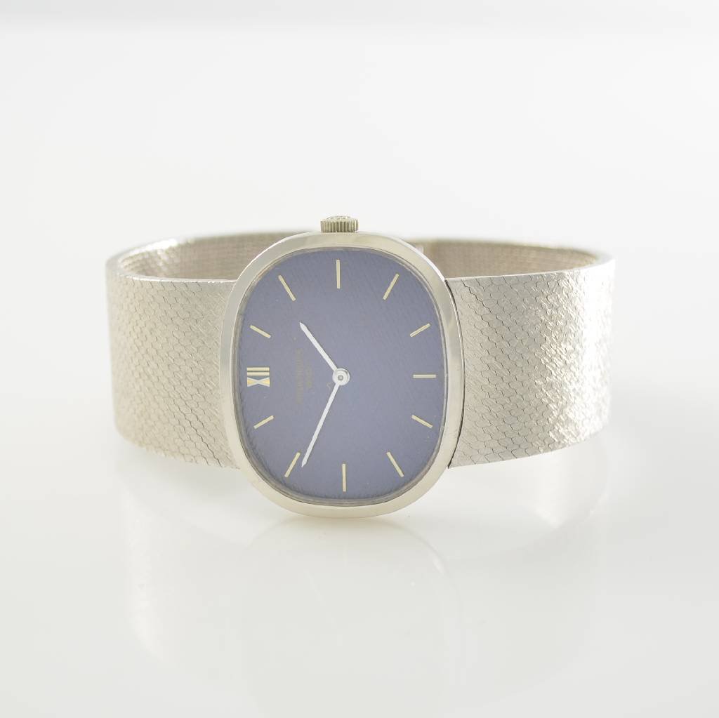 PATEK PHILIPPE 18k white gold wristwatch 3545 (1 of 8)