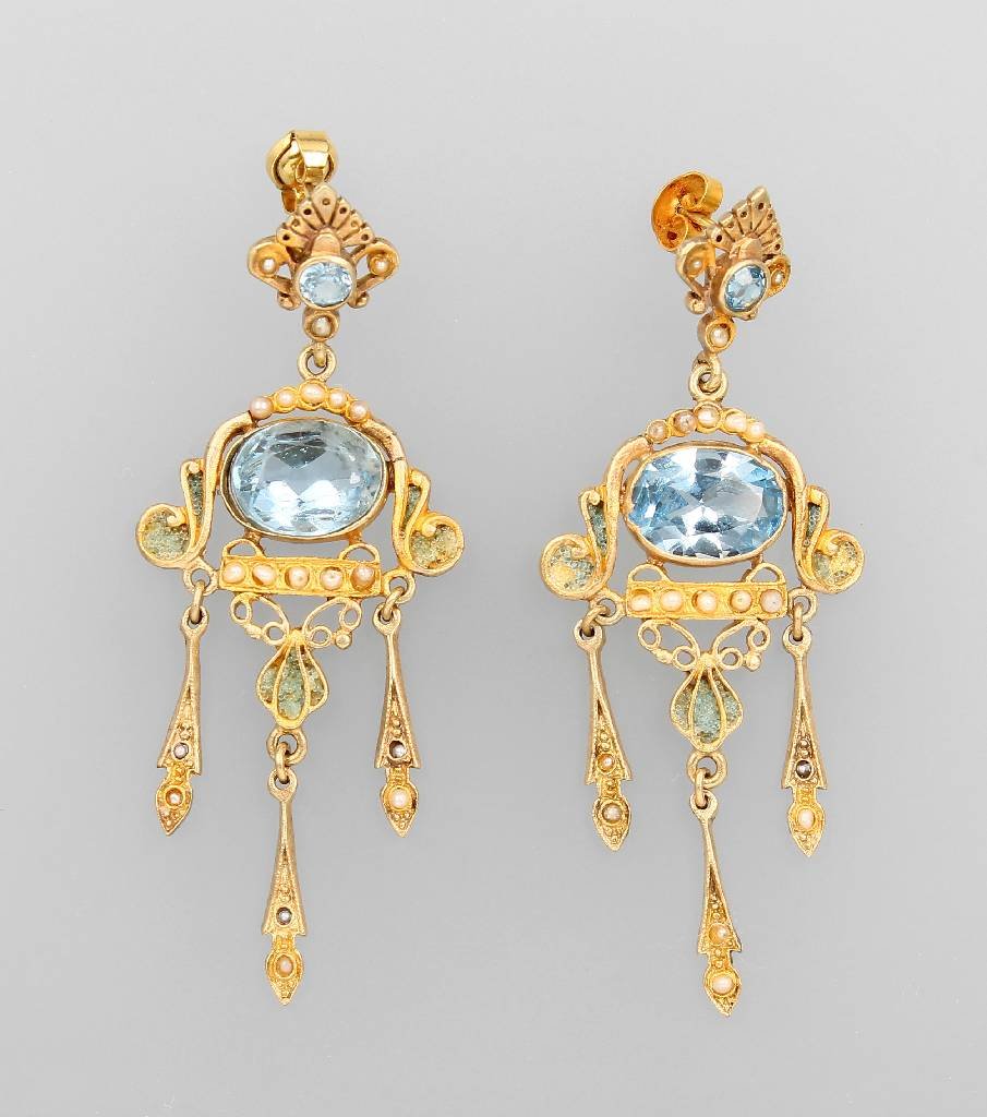 Pair of earrings Italy 1960 (1 of 1)