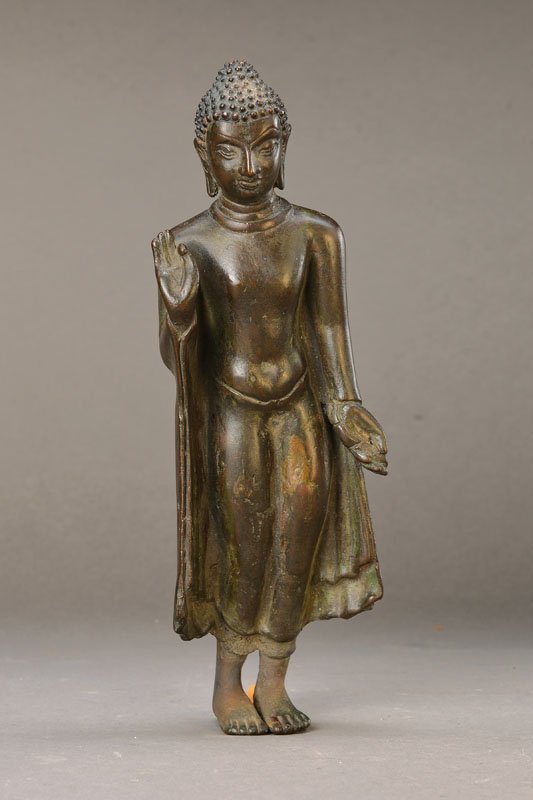 Standing Buddha, Nordthailand, 18./19th C. (1 of 1)