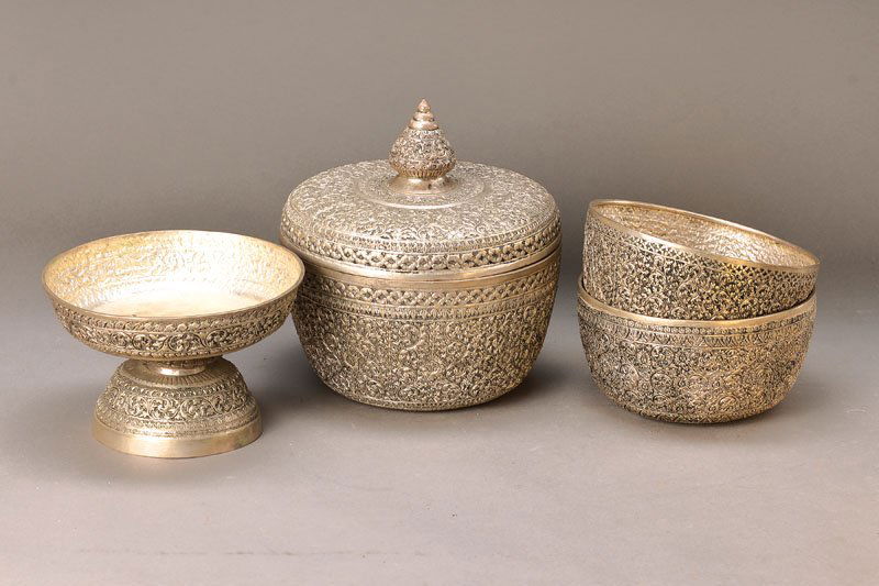 three vessels, India, 1950s (1 of 1)