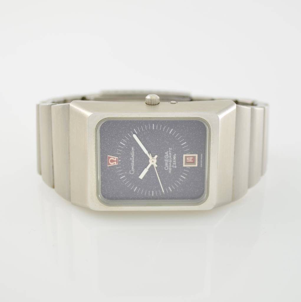 OMEGA gents wristwatch Constellation Megaquartz (1 of 7)