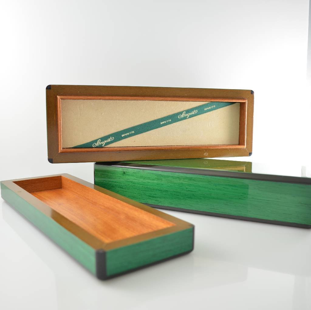 Set of 2 Breguet wooden boxes (1 of 2)