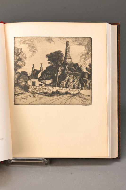 Hans W. Singer: Die Moderne Graphik: Hans W. Singer: Die Moderne Graphik (modern prints), first issue, Publisher Seemann Leipzig 1914 edition with four original etchings by Edouard Manet: soap bubbles; Max Klinger: Crouching (mezzotint),