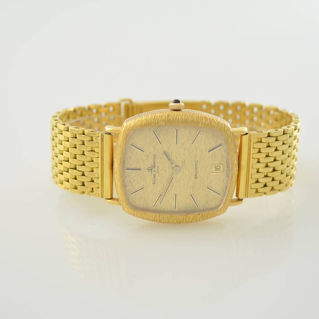 BAUME & MERCIER Baumatik 18k yellow gold gents (1 of 7)
