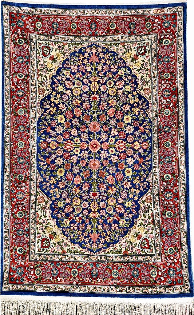 Silk Hereke (Signed), (1 of 6)