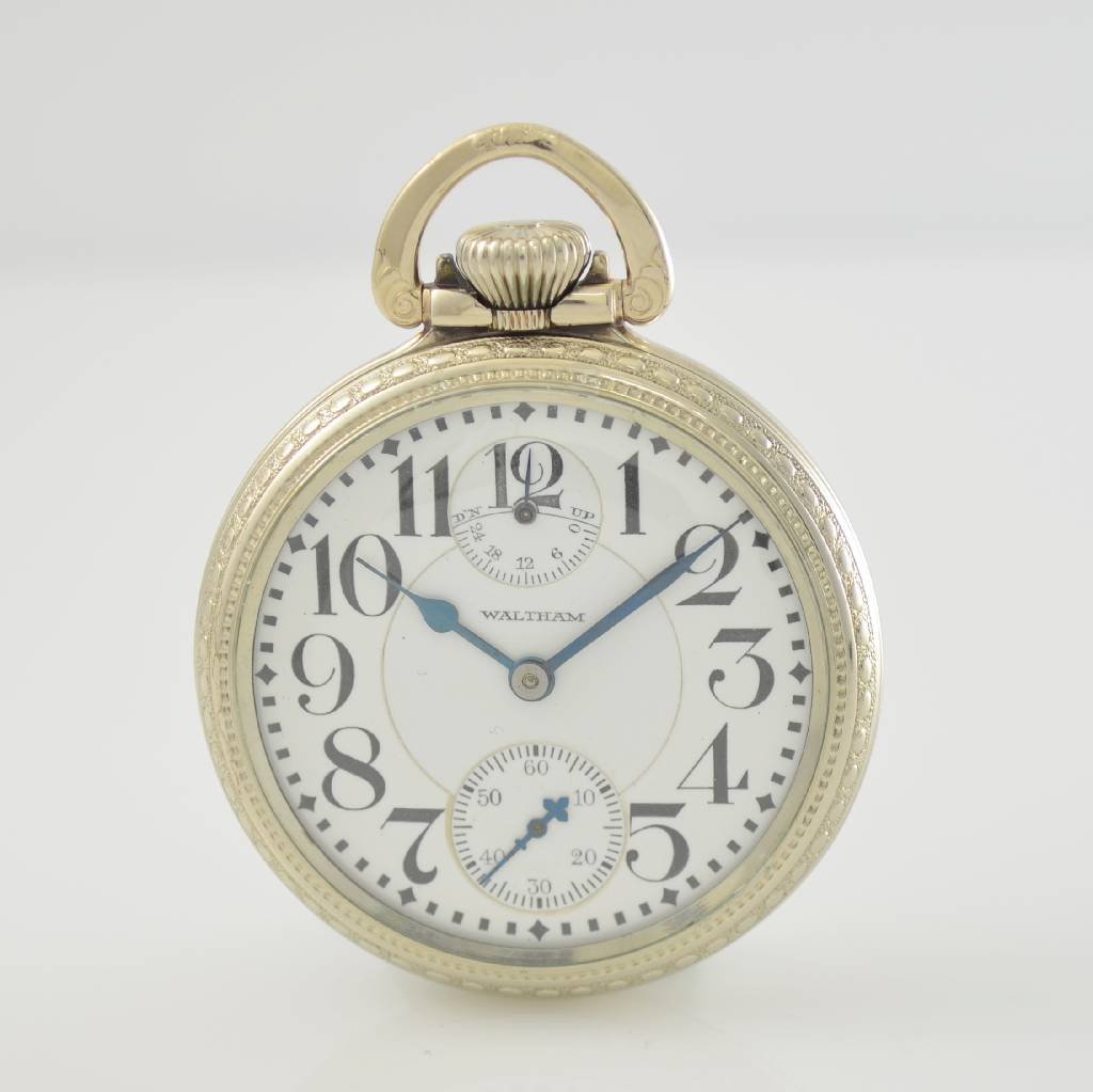 WALTHAM open face pocket watch series Vanguard (1 of 5)