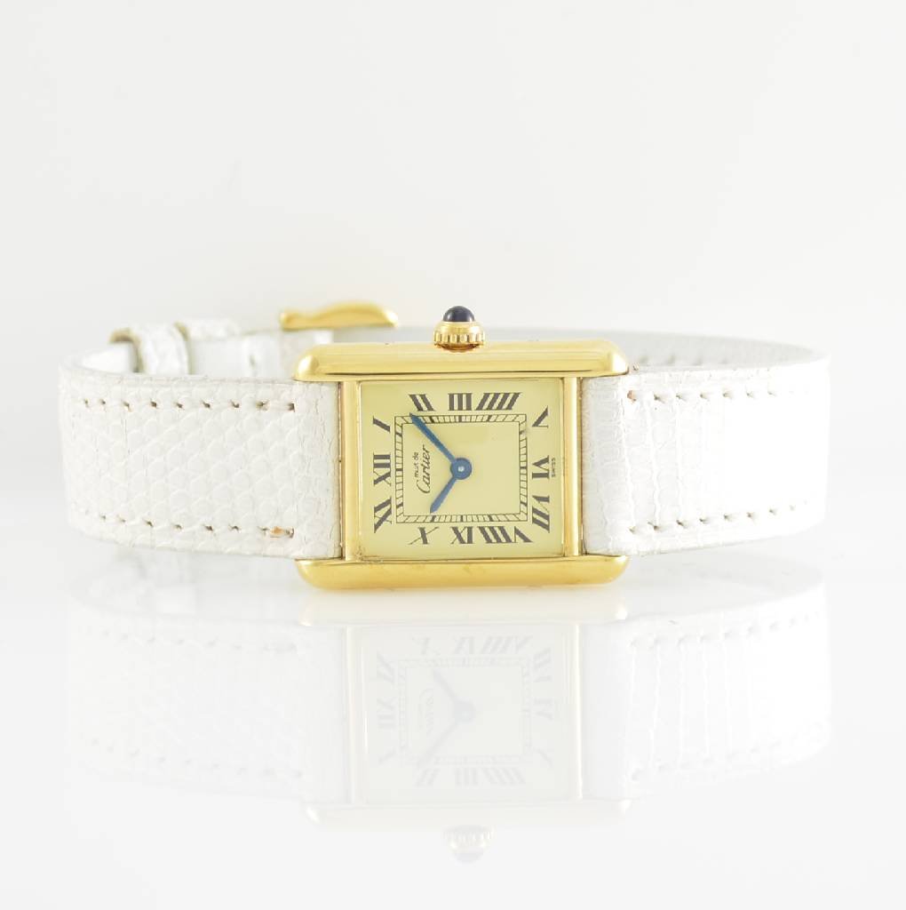 CARTIER Paris ladies wristwatch Tank