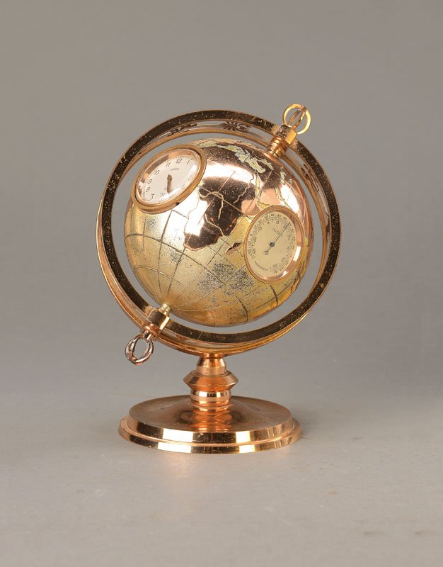 table clock with thermometer (1 of 1)