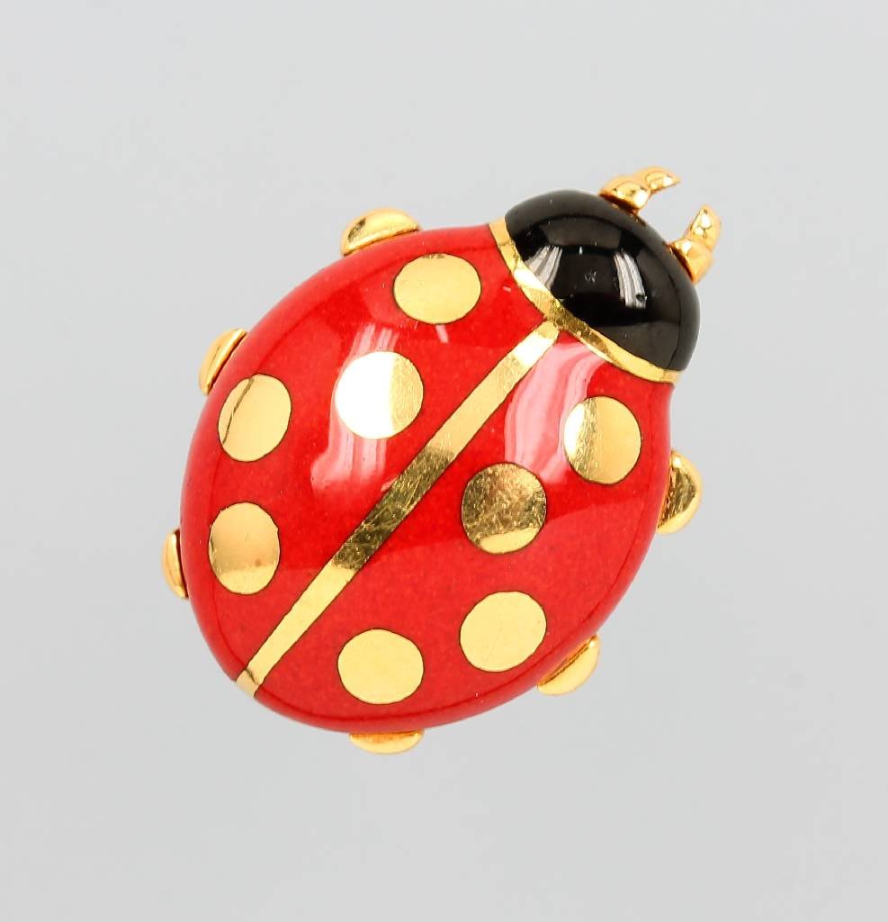 18 kt gold ladybug by CARTIER (1 of 1)