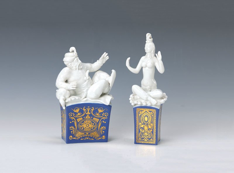 2 figurines, Meissen (1 of 1)