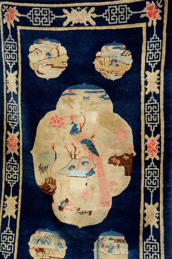 Pao Tao,: Pao Tao, China, circa 1900, wool/cotton, approx. 177 x 97 cm, condition: 3.*