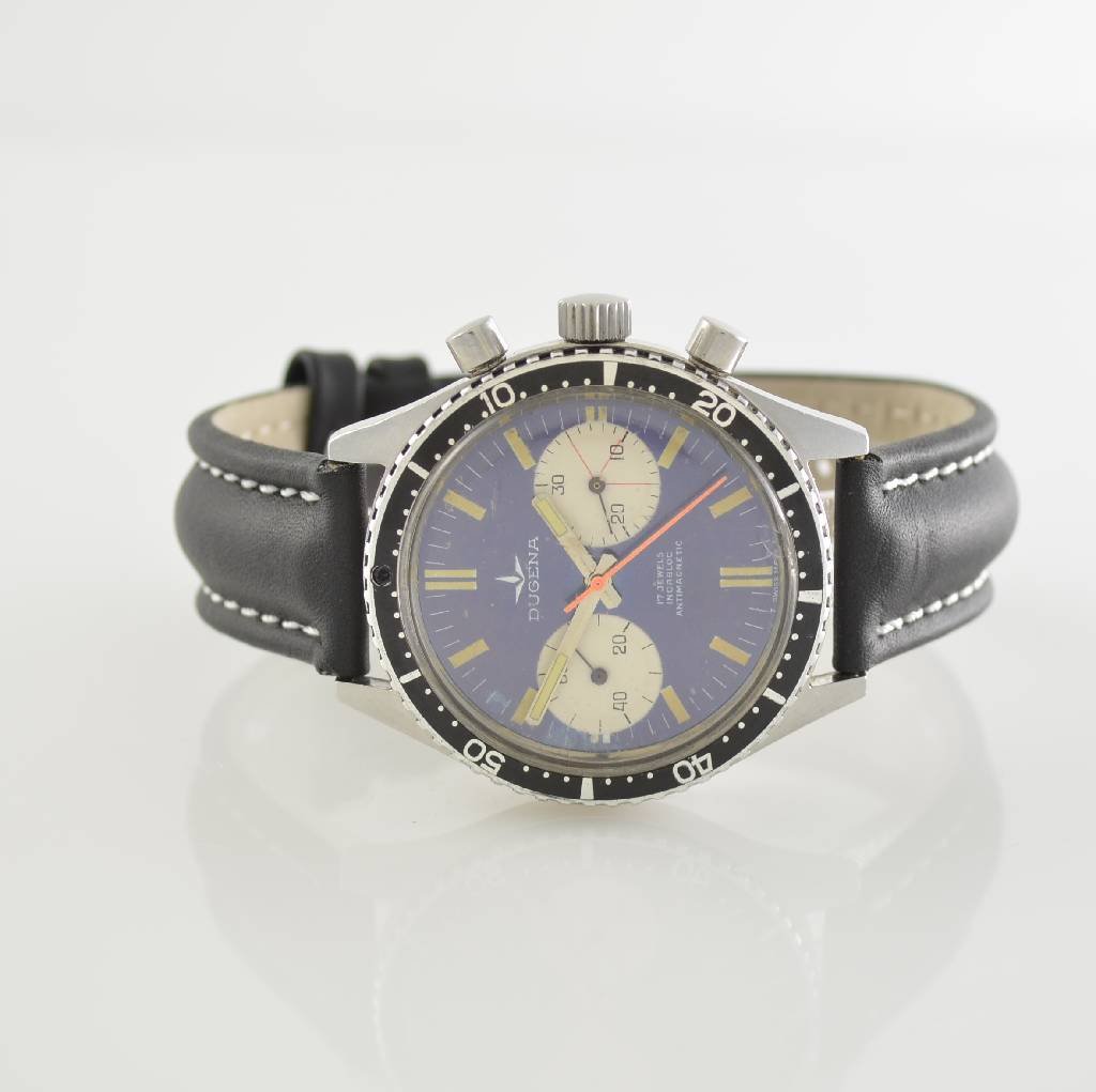 DUGENA vintage chronograph, Switzerland around 1970 (1 of 9)