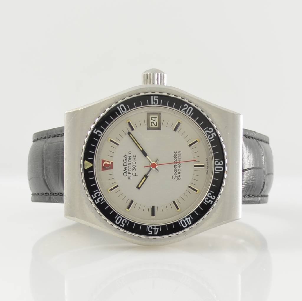 OMEGA gents wristwatch Seamaster Electronic f 300 Hz (1 of 5)
