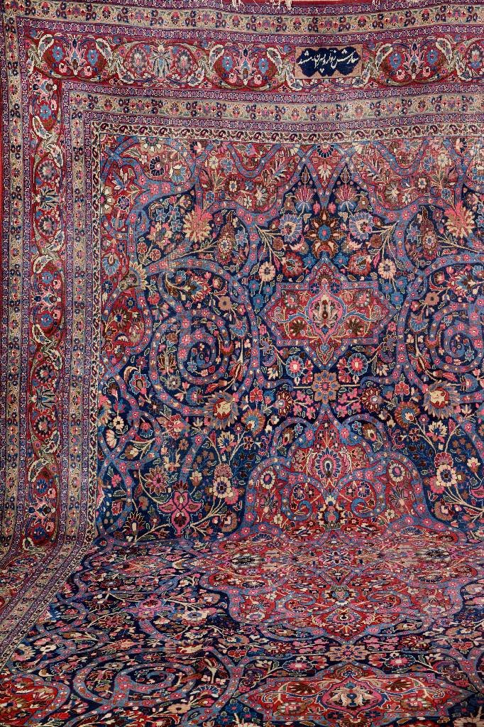 Large Mashad Carpet (Signed), (1 of 1)