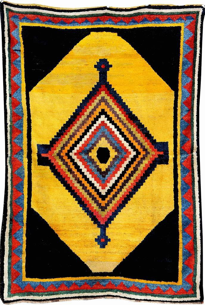 Yellow Grounded Luri Gabbeh, (1 of 6)